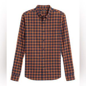 Banana Republic Luxe Flannel Untucked Slim Fit XL